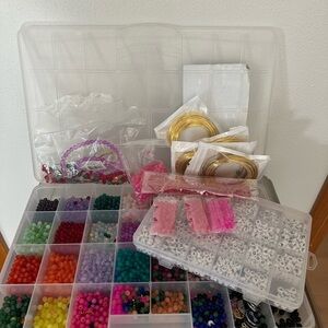 HUGE jewelry making lot !!! Please read!!